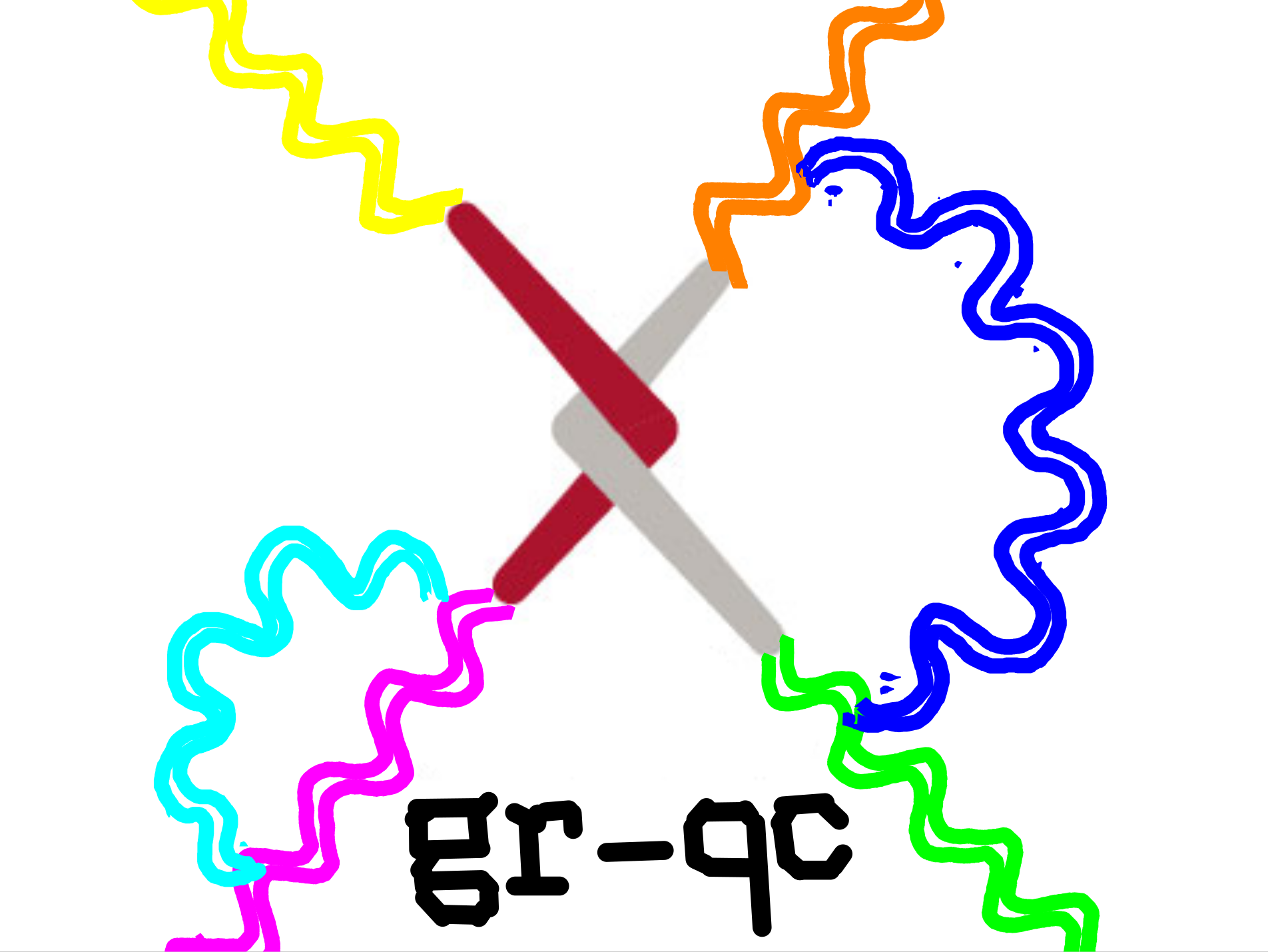 General Relativity and Quantum Cosmology (gr-qc) arXiv section logo - theoretical physics research area focusing on Einstein's theory of gravity and quantum cosmology