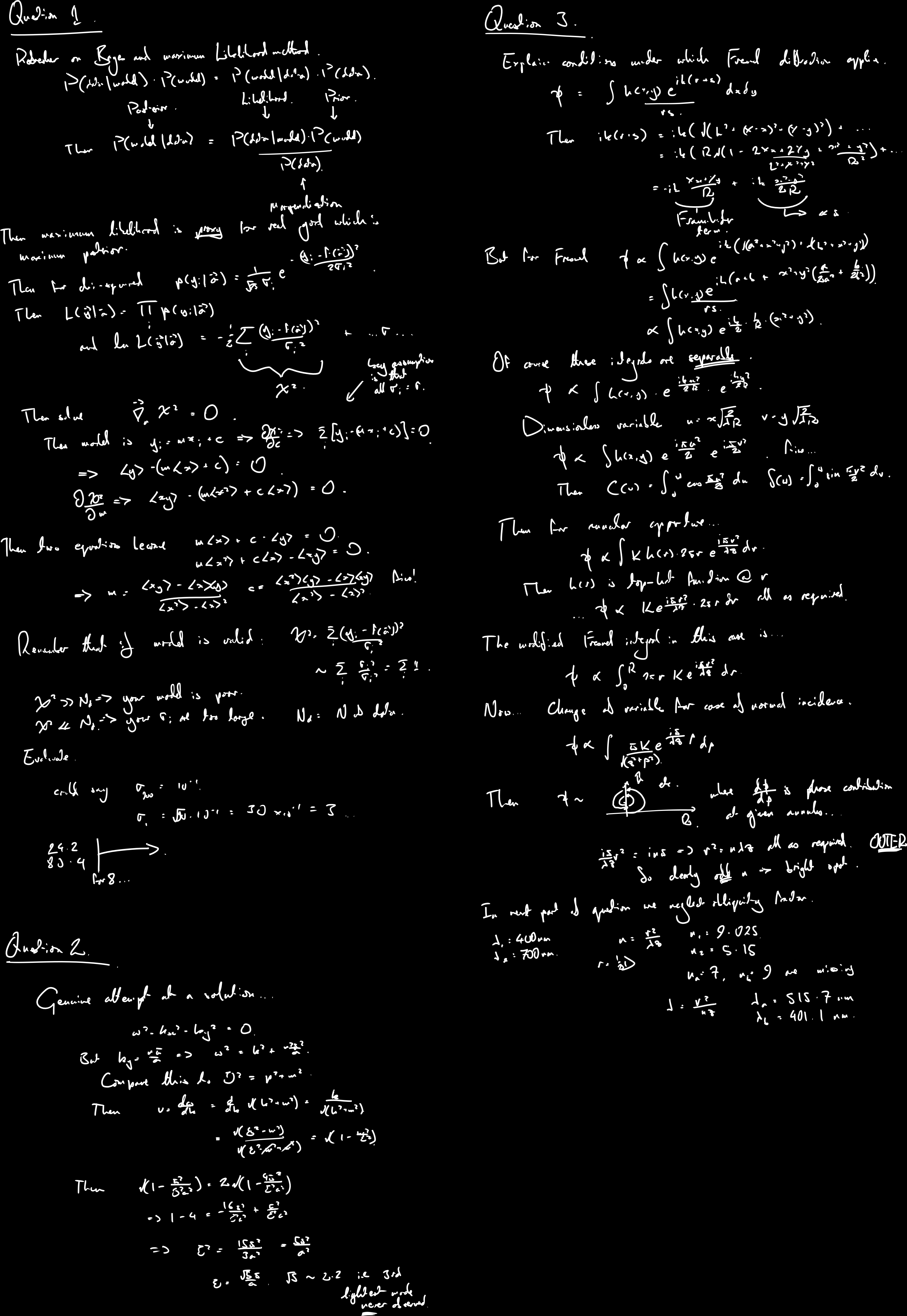 Mock exam solution - hover to enlarge Mock exam solution blackboard - hover to enlarge
