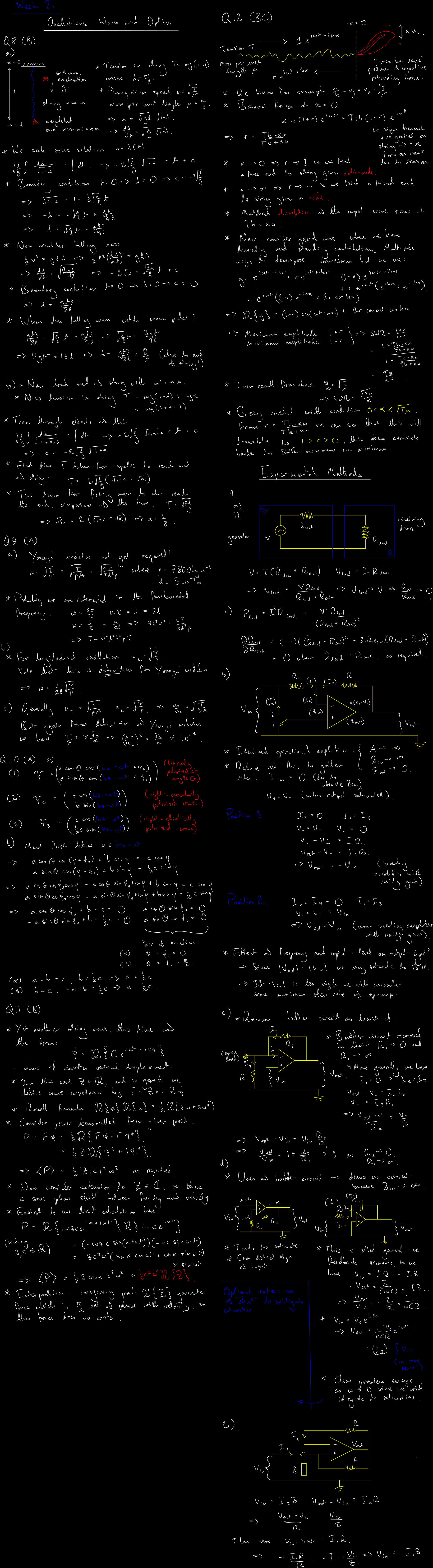 Lecture 2 blackboard - hover to enlarge Oscillations Lecture 2 blackboard - hover to enlarge
