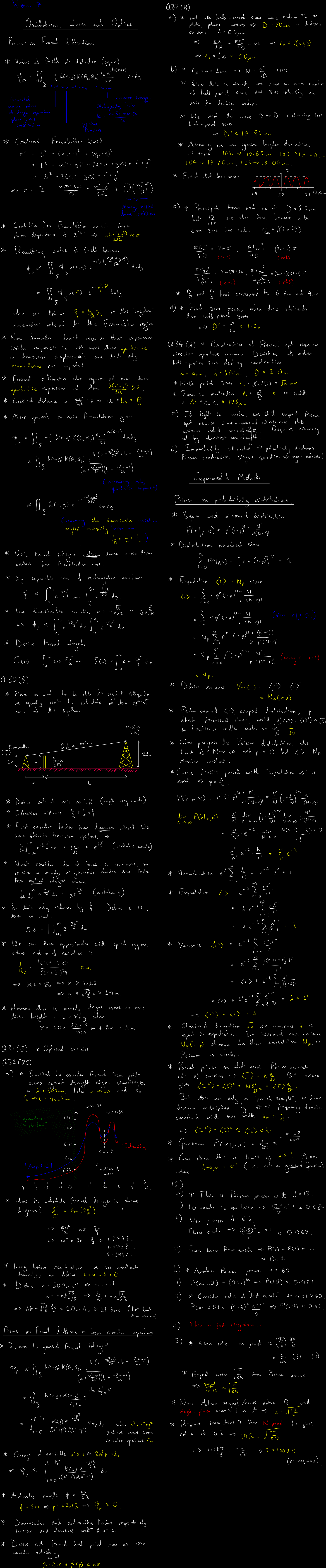 Lecture 7 blackboard - hover to enlarge Oscillations Lecture 7 blackboard - hover to enlarge